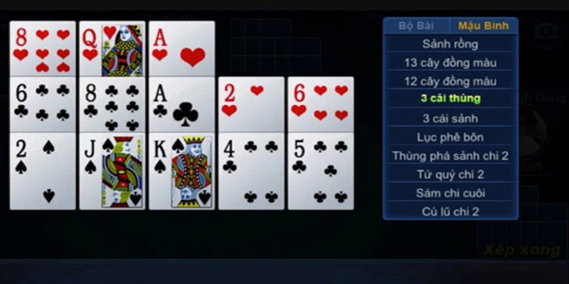 Chiến lược linh hoạt khi chơi game mậu binh TG88