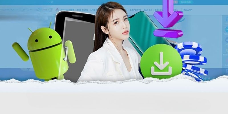 Quy trình thao tác thực hiện tải app TG88